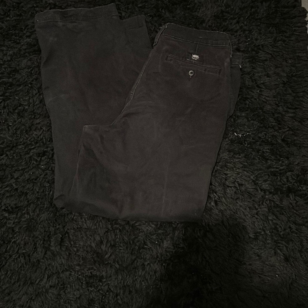 Black vans pants